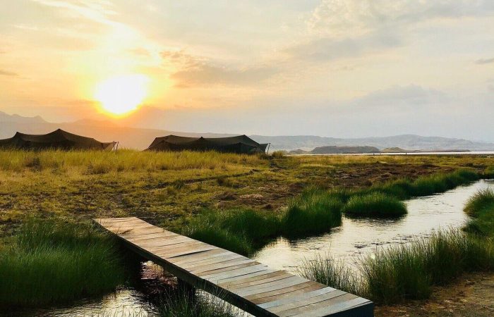 Lake Natron camp